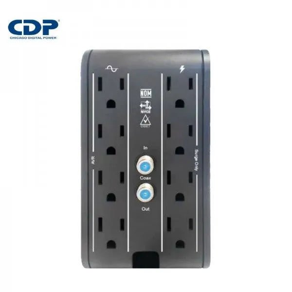 REGULADOR DE VOLTAJE CDP R2CU-AVR1008I, 1000VA / 500W, 170-270 VAC. - SMART BUSINESS