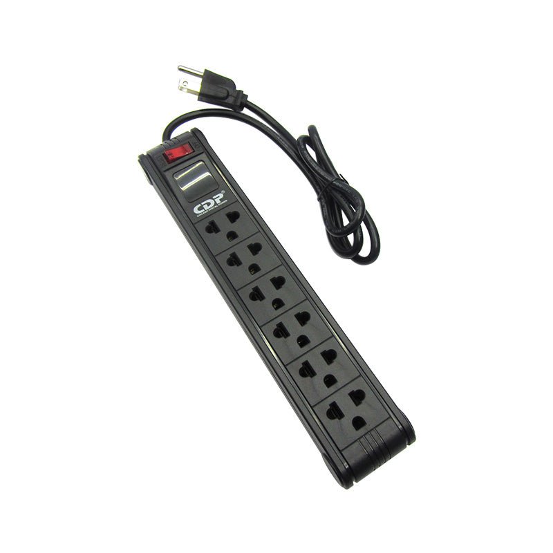 Supresor de picos cdp r ps6, 220v, 15amps, 6 salidas nema5-15r. - SMART BUSINESS