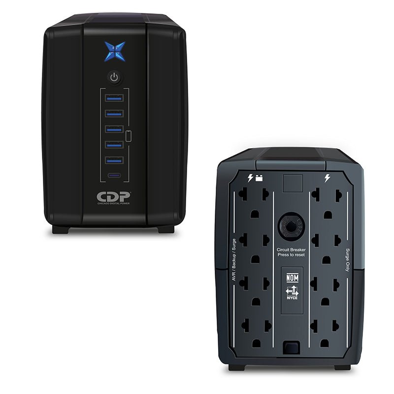 UPS CDP R - SMART 1008I - 1000VA/500W AUTONOMIA 40 MIN (R - UPR1008I ) de CDP | first_variant_option_1 — Envío inmediato