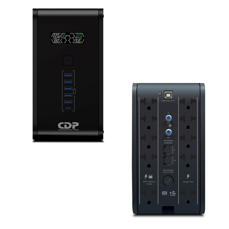 UPS CDP R - SMART1510I 1500VA / 900W / 220V (R - SMART1510I) de CDP | first_variant_option_1 — Envío inmediato