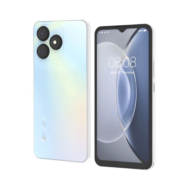 CELULAR BMOBILE ULTRA S 4G, 128GB + 4GB RAM, PANTALLA 6.6'', CÁMARA PRINCIPAL 13MP, FRONTAL 8MP, COLOR BLANCO, RENDIMIENTO ÁGIL Y CONECTIVIDAD TOTAL ULTRA S - SMART BUSINESS