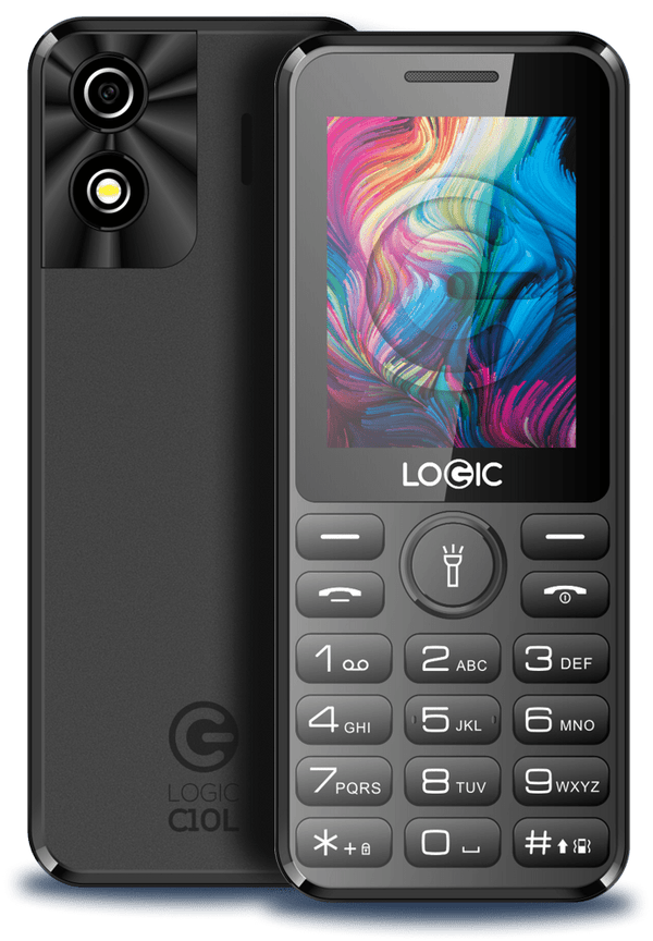 CELULAR LOGIC C10L 4G DUAL SIM 64GB PANTALLA 6.5" CÁMARA 13MP COLOR NEGRO C10L - SMART BUSINESS