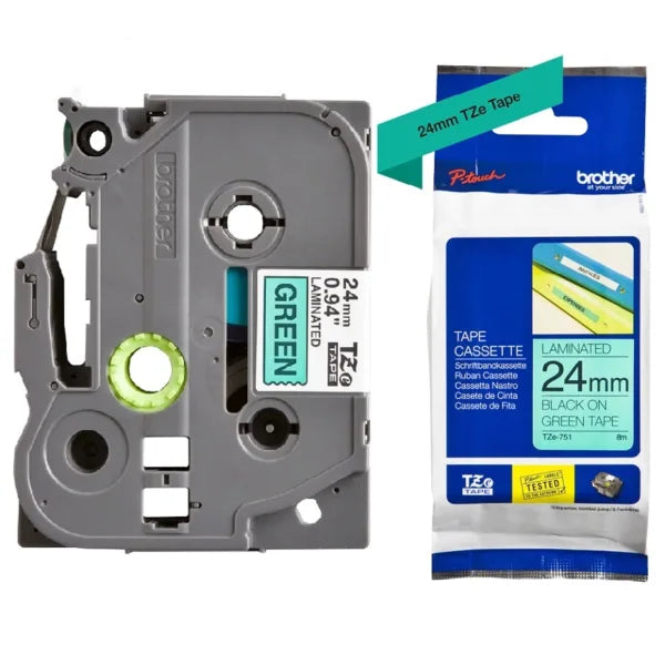 Cinta Brother TZe242 Rojo en Blanco, 18mm x 8m - SMART BUSINESS