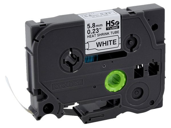 CINTA TERMORRETRÁCTIL HSE211 – TEXTO NEGRO SOBRE FONDO BLANCO ANCHO 5,8 MM LONGITUD 1,5 M COMPATIBLE CON CABLES Ø 1,7 A 3,2 MM HSE211 - SMART BUSINESS