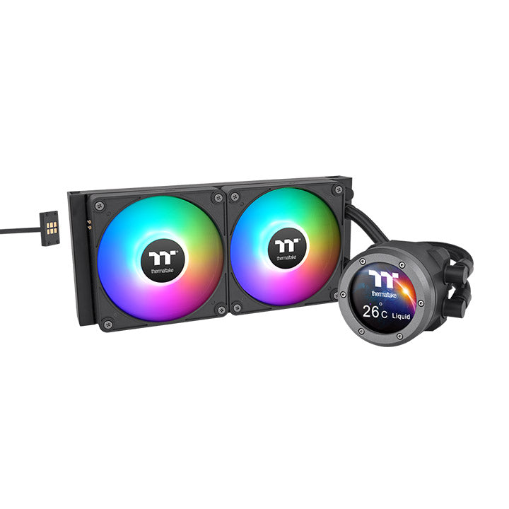 Refrigeración Líquida Thermaltake TH240 V2 Ultra EX ARGB Sync 240mm - Negro vista principal