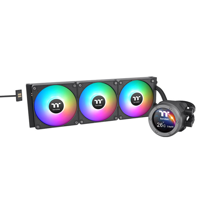 Refrigeración Líquida Thermaltake TH360 V2 Ultra EX ARGB Sync 360mm - Negro vista principal