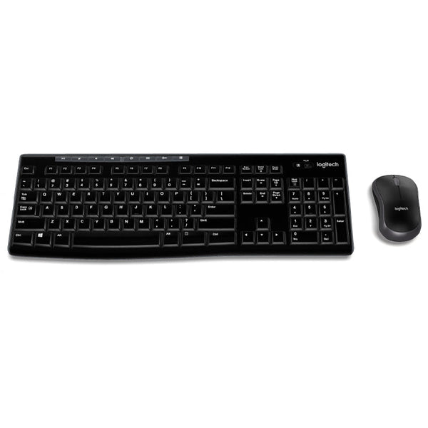 COMBO TECLADO Y MOUSE INALAMBRICO LOGITECH MK270, TECLADO RESISTENTE A SALPICADURAS, MOUSE 1000 DPI, 3 BOTONES (920 - 004432) 920-004432 - SMART BUSINESS