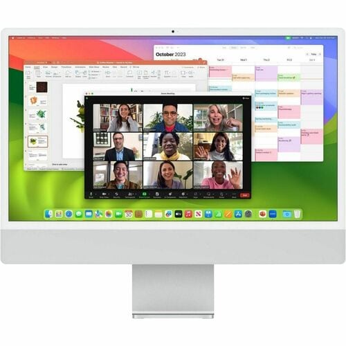 COMPUTADOR TODO EN UNO APPLE IMAC MWUV3LZ/A CHIP APPLE M4 16GB 512GB SSD PANTALLA 24 PULGADAS 4.5K 4480X2520 PLATA MWUV3LZ/A - SMART BUSINESS