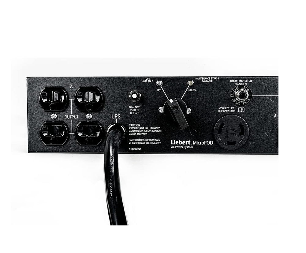 CONMUTADOR DE BYPASS MANUAL 230 V / 3 KW “MICROPOD” PARA MANTENIMIENTO SIN INTERRUPCIÓN MP2-220L - SMART BUSINESS