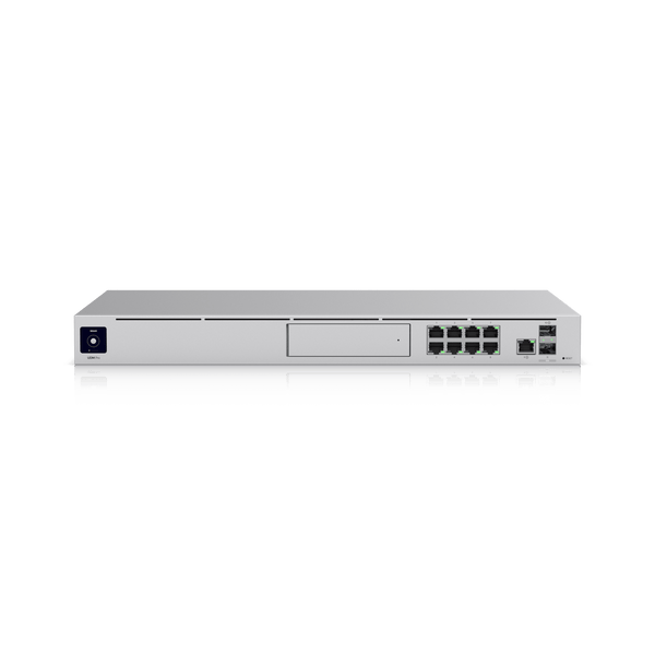 Consola Ubiquiti UniFi Dream Machine Pro UDM - Pro Router + Gateway de Seguridad 8 Puertos LAN Gigabit 1 WAN RJ45 + 1 WAN 10G SFP+ CPU Quad - Core 1.7GHz UniFi OS Montaje en Rack 1U UDM-Pro - SMART BUSINESS