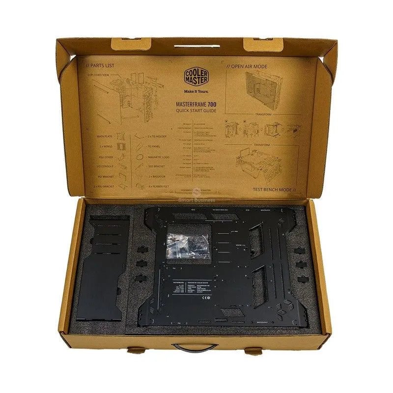 Case Cooler Master Masterframe 700 Sin Fuente Vidrio Templado Usb 3.2/Usb 3.1 (Pn:Mcf-Mf700-Kgnn-S00) - SMART BUSINESS