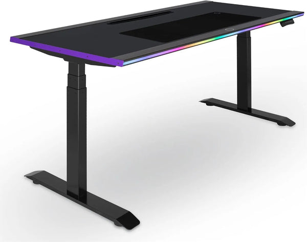 Cooler Master Escritorio Gamer Ajustable Gd160 Argb, 160 X 75Cm, Negro - SMART BUSINESS