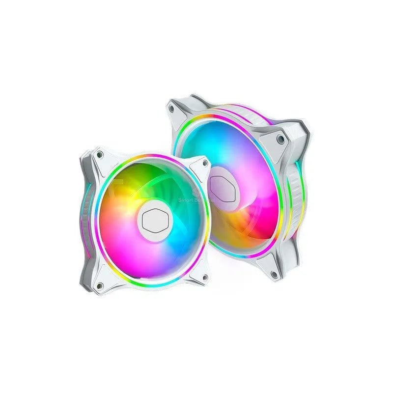 Cooler Para Case Cooler Master Masterfan Mf120 Halo White, Kit Por 3 En 1 (Mfl-B2Dw-183Pa-R1) 120Mm - SMART BUSINESS