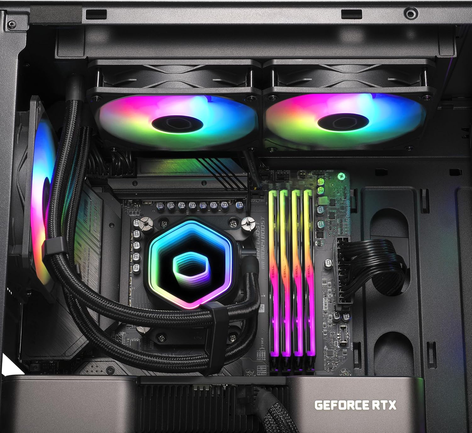 Cooler Master MasterLiquid 360 Core II ARGB – AIO 360 mm con RGB, bomba Dual Chamber, CryoFuze, compatible Intel/AMD, instalación rápida MLW-D36M-A18PA-R1 - SMART BUSINESS