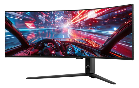 Monitor Gamer Curvo Cooler Master Gp57Zs Led 57", 7680X2160, Freesync, 120Hz, Hdmi/Displayport, Bocinas Integradas, Negro de Cooler Master | first_variant_option_1 — Envío inmediato