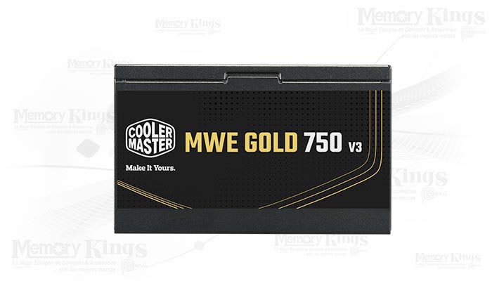 Cooler Master MWE Gold 750 V3 MPE-7506-ACAG-BUS vista lateral