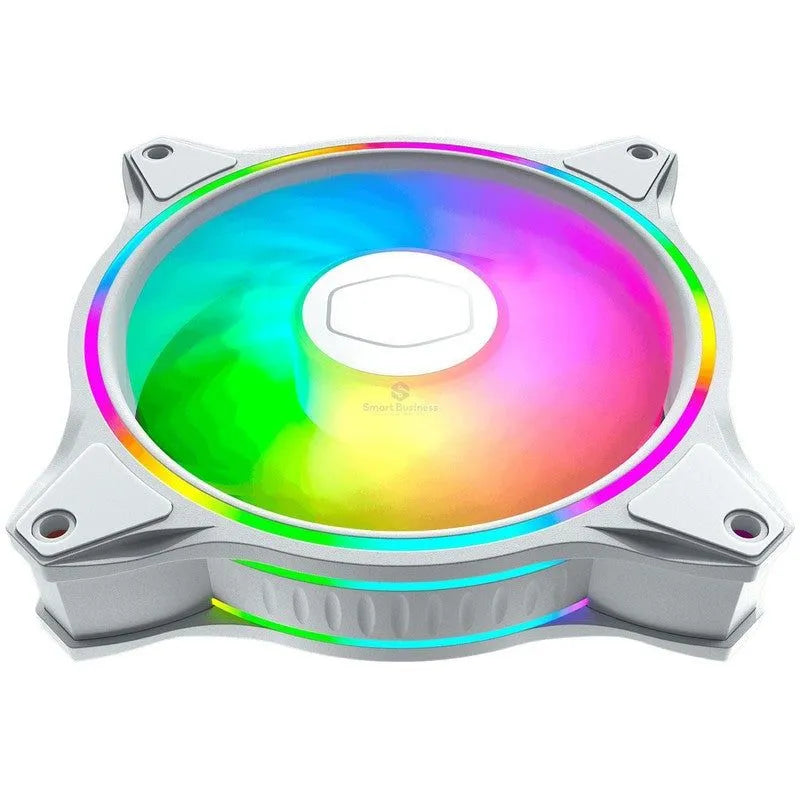 Cooler Para Case Cooler Master Masterfan Mf120 Halo White, Kit Por 3 En 1 (Mfl-B2Dw-183Pa-R1) 120Mm - SMART BUSINESS