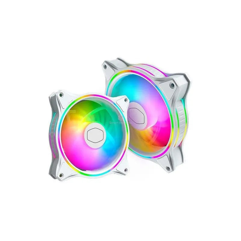 Cooler Para Case Cooler Master Masterfan Mf120 Halo White, Kit Por 3 En 1 (Mfl-B2Dw-183Pa-R1) 120Mm - SMART BUSINESS