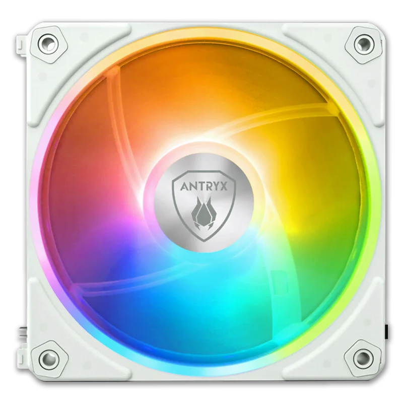 COOLER PARA CASE + MODULO DE CONTROL ANTRYX LINK FAN LF120 WHITE, 120 X3, MODULAR, C/CONTROL(AAK-LF120WX3C) - SMART BUSINESS