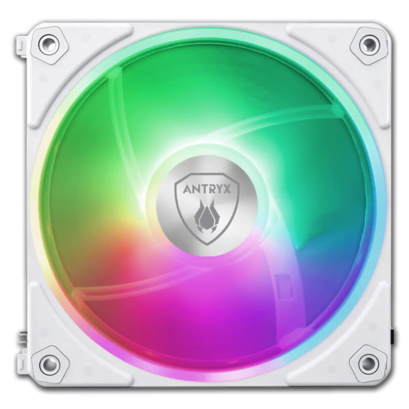 COOLER PARA CASE + MODULO DE CONTROL ANTRYX LINK FAN LF120 WHITE, 120 X3, MODULAR, C/CONTROL(AAK-LF120WX3C) - SMART BUSINESS