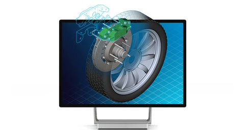 Software CorelDRAW Technical Suite LCCDTSSUB35 ilustración oficial de documentación de un conjunto mecánico