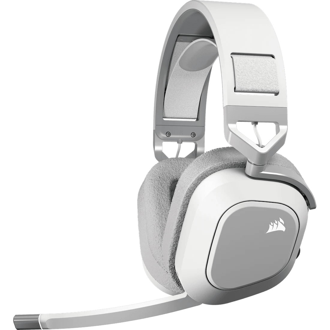 Corsair HS80 MAX Wireless White audífonos gaming, vista principal