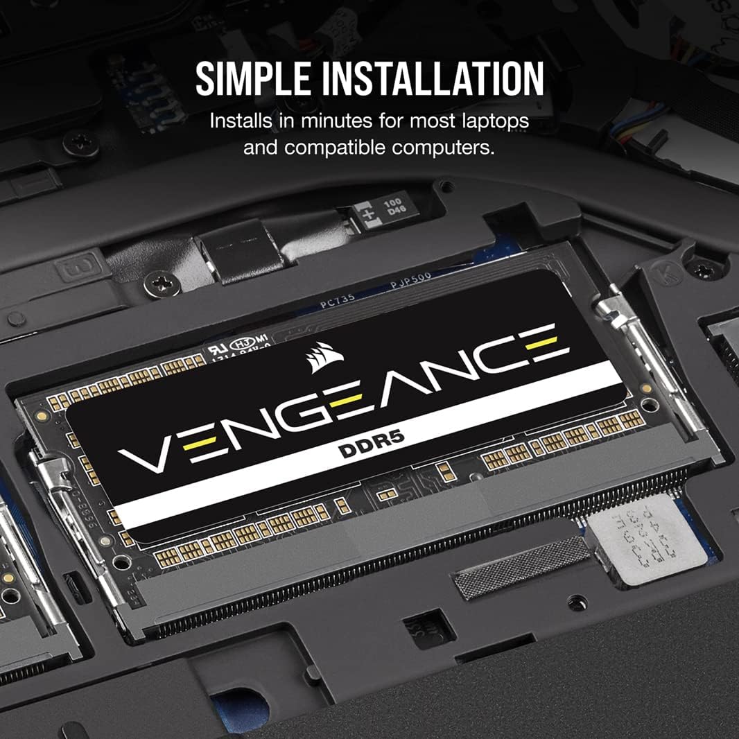 Memoria RAM Corsair Vengeance CMSX24GX5M1A5600C48 detalle de compatibilidad