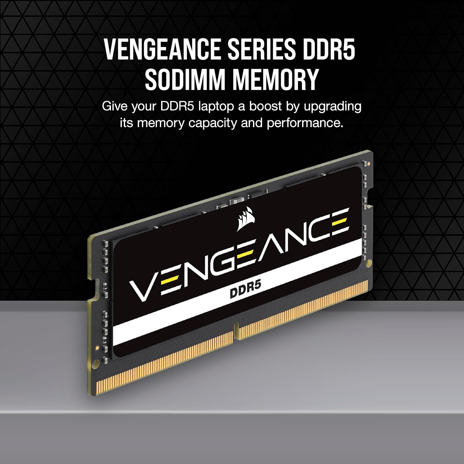 Memoria RAM Corsair Vengeance CMSX24GX5M1A5600C48 vista del módulo