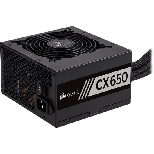 CORSAIR RPS0128 FUENTE DE ALIMENTACIÓN - 650W - ATX, INTERNO - 120 V AC, 230 V AC ENTRADA - 3,3 V DC, 5 V DC, 12 V DC SALIDA - 1 RAÍLES +12V - 1 VENTILADOR(ES) - 88% EFICACIA CP-9020278-NA - SMART BUSINESS