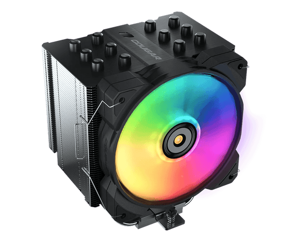 Disipador Cpu Cougar Forza 85 Argb, 120Mm, 600 - 2000Rpm, Negro - SMART BUSINESS