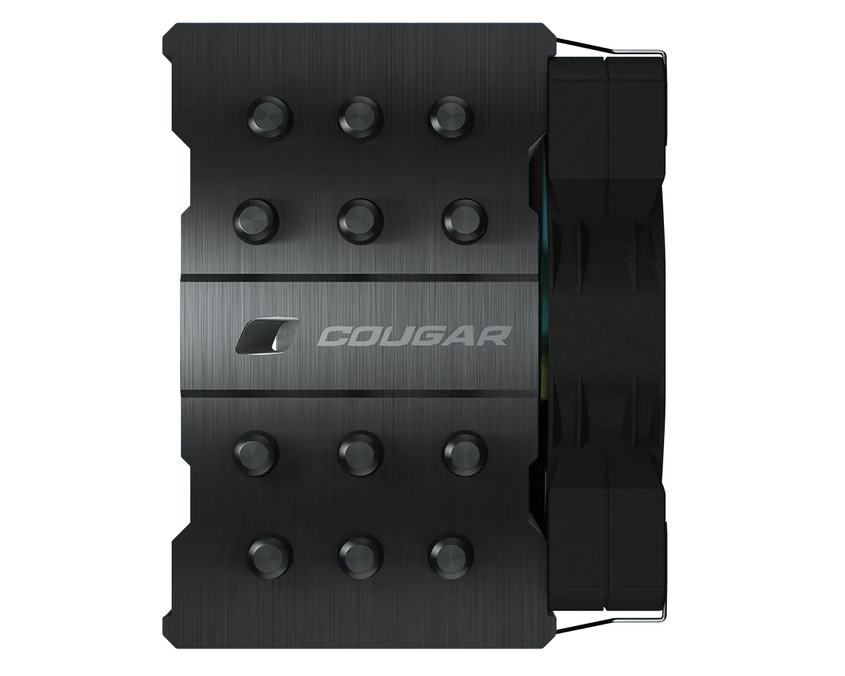 Disipador Cpu Cougar Forza 85 Argb, 120Mm, 600 - 2000Rpm, Negro - SMART BUSINESS