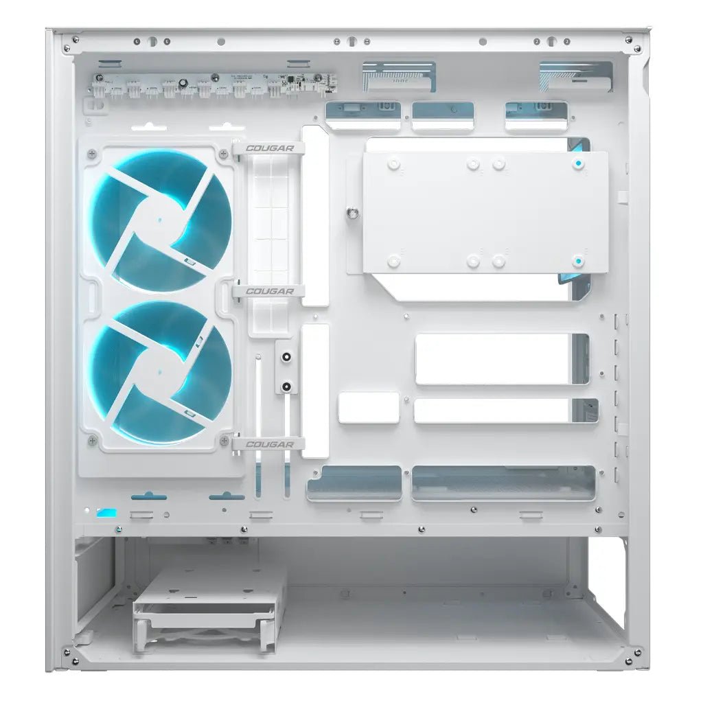 Gabinete COUGAR CFV235 Glass White 382DA40.0002