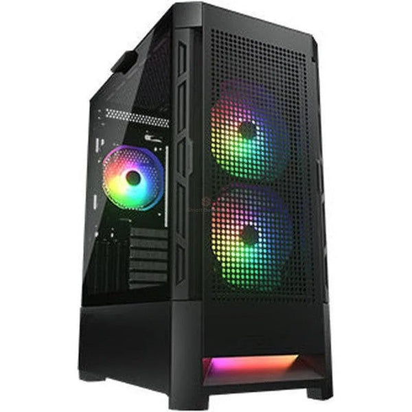 Gabinete Cougar Duoface Rgb Con Ventana, Midi-Tower, Mini-Itx/Micro-Atx/Atx/Ceb, Usb 3.0/2.0, Sin Fuente, 3 Ventiladores Argb Instalados, Negro - SMART BUSINESS