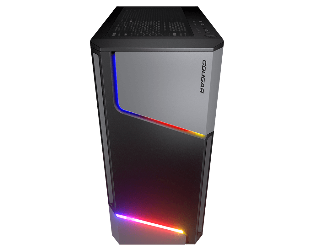 Gabinete para computadora gamer - Mini ATX, Micro ATX, ATX Placa base admitida - Media Torre - Negro - 6 x Ventilador(es) admitido - SMART BUSINESS