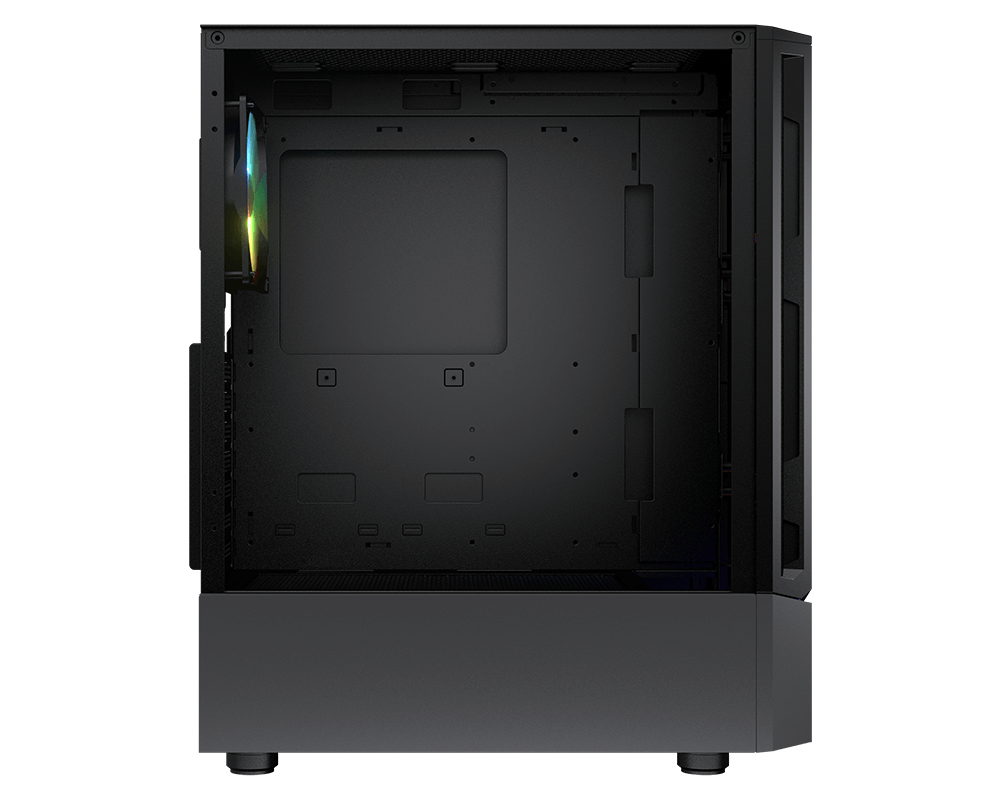 Gabinete para computadora gamer - Mini ATX, Micro ATX, ATX Placa base admitida - Media Torre - Negro - 6 x Ventilador(es) admitido - SMART BUSINESS