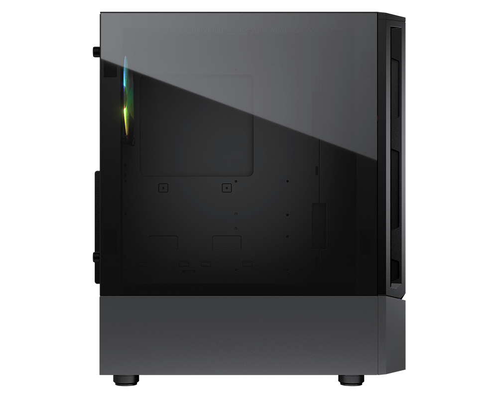 Gabinete para computadora gamer - Mini ATX, Micro ATX, ATX Placa base admitida - Media Torre - Negro - 6 x Ventilador(es) admitido - SMART BUSINESS