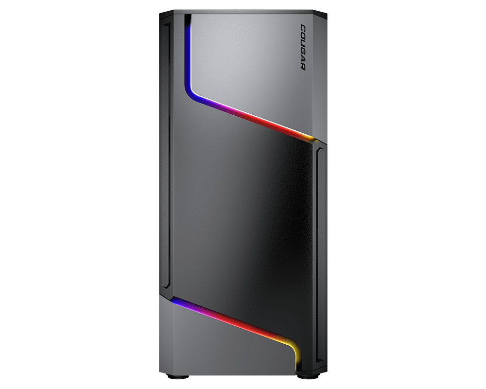 Gabinete para computadora gamer - Mini ATX, Micro ATX, ATX Placa base admitida - Media Torre - Negro - 6 x Ventilador(es) admitido - SMART BUSINESS