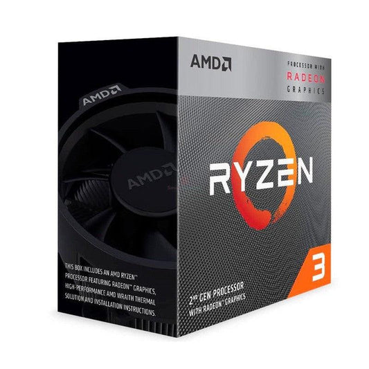 PROCESADOR AMD RYZEN 3 3200G, 3.60GHZ, 4MB L3, 4 CORE, AM4, 14NM, 65 W. - YD3200C5FHBOX