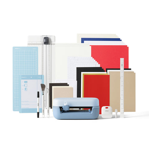 Cricut Joy 2 Essential Bundle 2012182 con máquina, herramientas y materiales