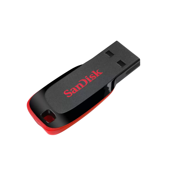 MEMORIA FLASH USB SANDISK CRUZER BLADE , 128GB, USB 2.0, PRESENTACIÓN EN COLGADOR.