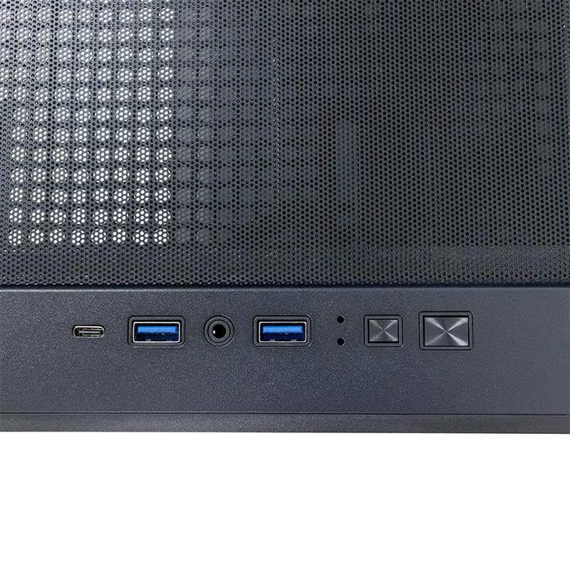 CASE GAMER TEROS TE-1323G SIN FUENTE, ATX/M-ATX/ITX, SOPORTE HDD 3.5'' Y SSD 2.5'', COLOR NEGRO, DISEÑO ESPACIOSO Y ESTÉTICO PARA ENSAMBLES POTENTES