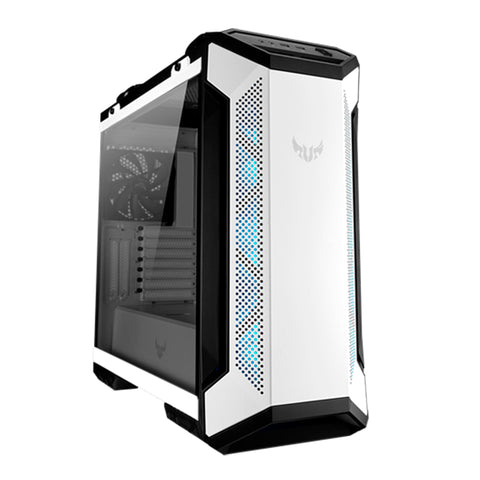 Gabinete ASUS TUF Gaming GT501, Mid-Tower, EATX, blanco – GT501 TUF GAMING CASE/WT/HANDL
