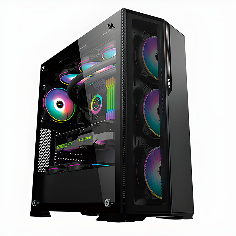 CASE TEROS GAMER  TE1175N, MID TOWER, NEGRO, USB 3.0, USB 2.0, AUDIO.