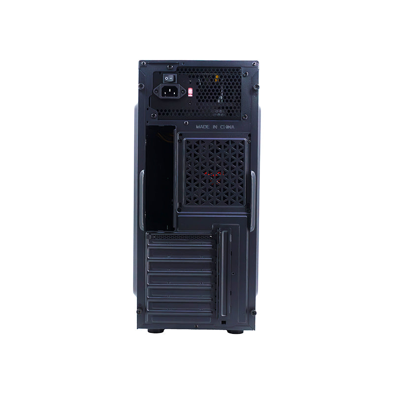 CASE TEROS TE-1319G MID TOWER 450W CON PUERTOS USB 3.0 Y 2.0 AUDIO NEGRO
