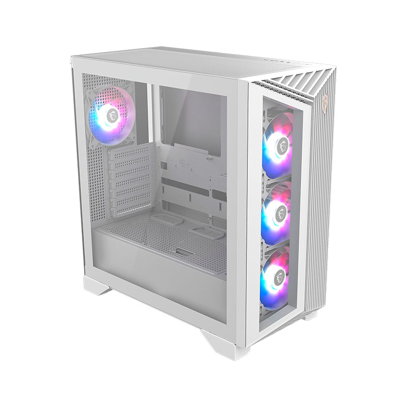 CASE MSI MPG GUNGNIR 110R WHITE, MINI-ITX, MICRO-ATX, ATX, MID TOWER