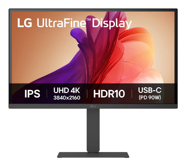 MONITOR LG 27" 4K UHD 27U730A-B IPS 3840X2160, 1.07B COLORES, 60HZ, 5MS, ALTAVOCES, USB-C, HDMI, DISPLAYPORT, VESA, HUB USB – IDEAL PARA TRABAJO Y GAMING