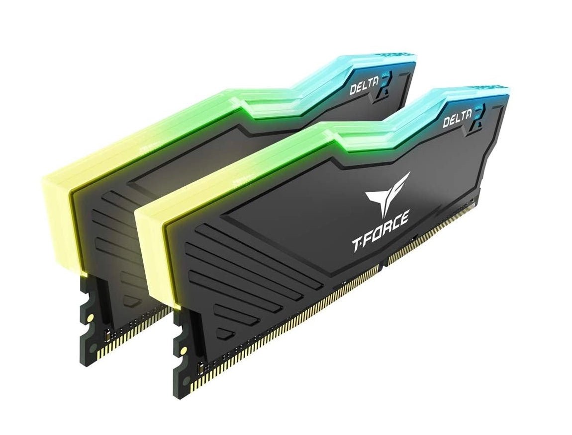 DDR4 T - FORCE DELTA RGB 8GB X 2 3000MHZ BLACK TF3D416G3000HC16CDC01 TF3D416G3000HC16CDC01 - SMART BUSINESS