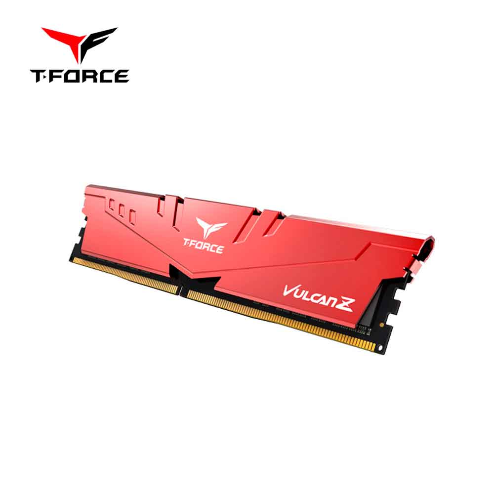DDR4 T-FORCE VULCAN Z RED 8GB 3600MHZ TLZRD48G3600HC16J01 - SMART BUSINESS