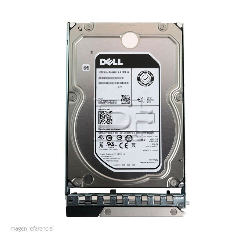 Dell 2TB 7.2K RPM SATA 6Gb/s 512n 3.5" Conectable En Caliente Disco duro 400-ATKJ - SMART BUSINESS