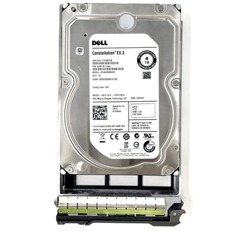 Disco Duro Dell Enterprise 4TB 7.2K RPM SATA 6Gbps - Factor de Forma 3.5" - Hot - Plug - Compatible con PowerEdge R250, R360, R450, R550, R760xs, T360, T560 - SKU 400 - BLLF de Dell | first_variant_option_1 — Envío inmediato